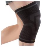 Copper Fit Unisex Adult ICE Sleeve, L/XL Knit Compression Knee Sleeve Infused with Menthol and CoQ10 for Maximum Recovery, Black, Large/X-Large US Copper Fit Unisex Adult ICE Sleeve, L/XL Knit Compression Knee Sleeve Infused with Menthol and CoQ10 for Maximum Recovery, Black, Large/X-Large US