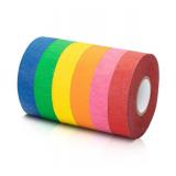 Mr. Pen- Colored Masking Tape, Colored Painters Tape for Arts and Crafts, 6Pack, 0.6\' x15Yard Drafting Tape, Craft Tape, Labeling Tape, Paper Tape, Colored Tape Mr. Pen- Colored Masking Tape, Colored Painters Tape for Arts and Crafts, 6Pack, 0.6\' x15Yard Drafting Tape, Craft Tape, Labeling Tape, Paper Tape, Colored Tape