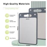 Cutting Board Double Sided,316 Stainless Steel and Wheat Straw PP,Easy to Clean,Cutting Board for Kitchen,non toxic Chopping,Dishwasher Safe,Large Size 16âÃ11â Cutting Board Double Sided,316 Stainless Steel and Wheat Straw PP,Easy to Clean,Cutting Board for Kitchen,non toxic Chopping,Dishwasher Safe,Large Size 16âÃ11â