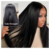 Essent Seamless Light Yaki Straight Clip in Hair Extensions Seamless Real Human Hair, 24 Inch 1Pack 130g 7Pcs Human Hair Extensions for Women Natural Black Essent Seamless Light Yaki Straight Clip in Hair Extensions Seamless Real Human Hair, 24 Inch 1Pack 130g 7Pcs Human Hair Extensions for Women Natural Black
