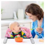 Hook On Chair, VEEYOO Clip On High Chair Folding Fast Table Chair with Storage Bag, Portable Baby Feeding Seat Attach to Table for Home and Travel Hook On Chair, VEEYOO Clip On High Chair Folding Fast Table Chair with Storage Bag, Portable Baby Feeding Seat Attach to Table for Home and Travel