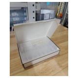 Embroidery Floss Organizer, Cross Stitch Thread Storage Box Tools - Bobbin Winder, 1 Removable 24 Compartments with 40 Hard Plastic Floss Bobbins and Stickers for Craft DIY Embroidery Sewing Storage Embroidery Floss Organizer, Cross Stitch Thread Storage Box Tools - Bobbin Winder, 1 Removable 24 Compartments with 40 Hard Plastic Floss Bobbins and Stickers for Craft DIY Embroidery Sewing Storage