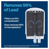 Brita Faucet Mount Water Filter for Sink, Removes 99% of Lead, Elite Filtration System, Includes 2 Replacement Filters, White Brita Faucet Mount Water Filter for Sink, Removes 99% of Lead, Elite Filtration System, Includes 2 Replacement Filters, White