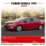 RAINTOK 28\' 24\' Windshield Wiper Blades Replacement for Chevy Chevrolet Cruze 2016 2017 2018 2019 2020 2021 Original Factory Quality Front Wipers Blade Set for My Car - (Pack of 2) RAINTOK 28\' 24\' Windshield Wiper Blades Replacement for Chevy Chevrolet Cruze 2016 2017 2018 2019 2020 2021 Original Factory Quality Front Wipers Blade Set for My Car - (Pack of 2)