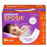 Sposie Booster Pads with Adhesive For Overnight Diaper Leak Protection - 84ct Sposie Booster Pads with Adhesive For Overnight Diaper Leak Protection - 84ct