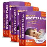 Sposie Booster Pads with Adhesive For Overnight Diaper Leak Protection - 84ct Sposie Booster Pads with Adhesive For Overnight Diaper Leak Protection - 84ct