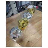 CBE Disco Sipper Set - Gold & Silver Ball Drink Containers CBE Disco Sipper Set - Gold & Silver Ball Drink Containers