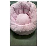 Pink Corduroy Bean Bag Chair (needs washed) Pink Corduroy Bean Bag Chair (needs washed)