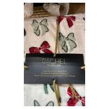 Rachel Roy Plush Throw Blanket with Bow Pattern Rachel Roy Plush Throw Blanket with Bow Pattern