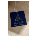 Retreat by Secret Celebrity Christmas Tree Throw Pillow Retreat by Secret Celebrity Christmas Tree Throw Pillow