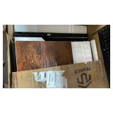 TEAMIX 2 Tiers Desktop Monitor Stand Riser 20 Inch Printer Stand with Storage Small TV Riser Laptop Wooden Desk Organizer Shelf Bookshelf (Black+Brown, 2 tiers) TEAMIX 2 Tiers Desktop Monitor Stand Riser 20 Inch Printer Stand with Storage Small TV Riser Laptop Wooden Desk Organizer Shelf Bookshelf (Black+Brown, 2 tiers)