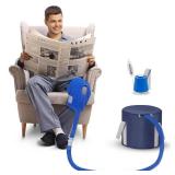 Cold Therapy Machine, Programmable Ice Machine for Knee Replacement Recovery & Sports Injuries - Portable Ice Therapy System with Smart Timer, 3 Intensity Levels, Pain Relief Cold Therapy Machine, Programmable Ice Machine for Knee Replacement Recovery & Sports Injuries - Portable Ice Therapy System with Smart Timer, 3 Intensity Levels, Pain Relief