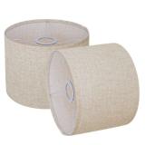 Small Lampshades Set of 2, Beige Linen Drum Lampshades, 8.66\' Top x 8.66\' Bottom x 7.87\' High Lamp Shade, Lamp Shades Replacement for Table and Floor Lamps, Pendant Light, Handcrafted, Easy Assembl Small Lampshades Set of 2, Beige Linen Drum Lampshades, 8.66\' Top x 8.66\' Bottom x 7.87\' High Lamp Shade, Lamp Shades Replacement for Table and Floor Lamps, Pendant Light, Handcrafted, Easy Assembl