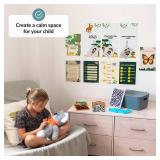 ODOXIA Calm Down Corner | Classroom and Special Education Must Haves | Therapy Calming Corner Items for Kids | Safari Themed Calming Corner Kit with Plush, Posters, Solutions Wall ODOXIA Calm Down Corner | Classroom and Special Education Must Haves | Therapy Calming Corner Items for Kids | Safari Themed Calming Corner Kit with Plush, Posters, Solutions Wall