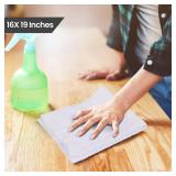 Utopia Towels Kitchen Bar Mops, Pack of 12, 16 by 19 Inches, 100% Cotton Super Absorbent White Towels, Multi-Purpose Cleaning Towels for Home and Kitchen Bars Utopia Towels Kitchen Bar Mops, Pack of 12, 16 by 19 Inches, 100% Cotton Super Absorbent White Towels, Multi-Purpose Cleaning Towels for Home and Kitchen Bars