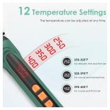 BANGMENG Mini Thermal Round Brush, 0.35 Inch Barrel Volume Heat Styling Brush for Men and Women Short Thin Curly Straight Hair, Heated Curling Iron,12 Temperature Setting (0.95 Inch with Bristles) BANGMENG Mini Thermal Round Brush, 0.35 Inch Barrel Volume Heat Styling Brush for Men and Women Short Thin Curly Straight Hair, Heated Curling Iron,12 Temperature Setting (0.95 Inch with Bristles)