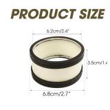 16 Laps Billiard Ball Cleaning Machine Wool Ring, Upgraded Pool Ball Cleaner Polisher with Circle Attachment Fit for Regal, Not Easy to Deform, Long Service Life, Accessories for Polishing Ball 16 Laps Billiard Ball Cleaning Machine Wool Ring, Upgraded Pool Ball Cleaner Polisher with Circle Attachment Fit for Regal, Not Easy to Deform, Long Service Life, Accessories for Polishing Ball