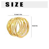 Gold Napkin Rings - 6 PCS Metal Napkin Rings(Twisted Wire) Napkin Holders Buckles for Family Dinner, Wedding, Party,Table Decorations Gold Napkin Rings - 6 PCS Metal Napkin Rings(Twisted Wire) Napkin Holders Buckles for Family Dinner, Wedding, Party,Table Decorations