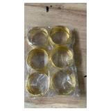 Gold Napkin Rings - 6 PCS Metal Napkin Rings(Twisted Wire) Napkin Holders Buckles for Family Dinner, Wedding, Party,Table Decorations Gold Napkin Rings - 6 PCS Metal Napkin Rings(Twisted Wire) Napkin Holders Buckles for Family Dinner, Wedding, Party,Table Decorations