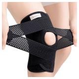 Galvaran Knee Brace with Side Stabilizers for Meniscal Tear Knee Pain ACL MCL Arthritis Injuries Recovery, Breathable Adjustable Knee Support for Men and Women Galvaran Knee Brace with Side Stabilizers for Meniscal Tear Knee Pain ACL MCL Arthritis Injuries Recovery, Breathable Adjustable Knee Support for Men and Women