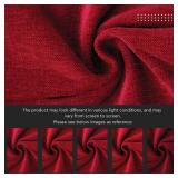 Encasa XO Thick Chenille Throw Pillow Covers Set of 2 | Scarlet Red - (24\'x24\') (60x60 cm) | Decorative Accent Square Throw Pillow Cases for Couch, Home Decor, Sofa Encasa XO Thick Chenille Throw Pillow Covers Set of 2 | Scarlet Red - (24\'x24\') (60x60 cm) | Decorative Accent Square Throw Pillow Cases for Couch, Home Decor, Sofa