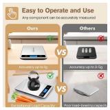 Food Scale, 11lb Kitchen Scale with 0.05oz/1g Precision, 6 Units Tare Function & LCD Display, Stainless Steel Digital Scale for Baking, Cooking, Meal Prep - Kitchen Gadgets & Gifts, Home Essentials Food Scale, 11lb Kitchen Scale with 0.05oz/1g Precision, 6 Units Tare Function & LCD Display, Stainless Steel Digital Scale for Baking, Cooking, Meal Prep - Kitchen Gadgets & Gifts, Home Essentials