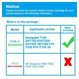 LCL Compatible Ink Cartridge Pigment Replacement for HP 711XL 711 XL CZ130A CZ134A Designjet T120 24 T120 610 T520 24 T520 36 T520 610 T520 914 T125 24 (3-Pack Cyan) LCL Compatible Ink Cartridge Pigment Replacement for HP 711XL 711 XL CZ130A CZ134A Designjet T120 24 T120 610 T520 24 T520 36 T520 610 T520 914 T125 24 (3-Pack Cyan)