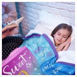 Pozevan 8 Year Old Girl Birthday Blanket, Gifts for Eight-Year-Old Girls, 8th Birthday Decorations 60\'X50\' Pozevan 8 Year Old Girl Birthday Blanket, Gifts for Eight-Year-Old Girls, 8th Birthday Decorations 60\'X50\'