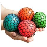 Bingole 4PCS Randomly Mesh Squishy Balls Stress Relief Squeeze Grape Balls Relieve Pressure Balls Bingole 4PCS Randomly Mesh Squishy Balls Stress Relief Squeeze Grape Balls Relieve Pressure Balls