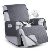VANSOFY 100% Waterproof Recliner Chair Covers, Recliner Cover Non-Slip Dog Chair Cover Furniture Protector Washable Slipcover with Pocket, Elastic Straps for Pets, Dogs(Dark Gray, 23.6\') VANSOFY 100% Waterproof Recliner Chair Covers, Recliner Cover Non-Slip Dog Chair Cover Furniture Protector Washable Slipcover with Pocket, Elastic Straps for Pets, Dogs(Dark Gray, 23.6\')