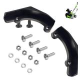 Pair of Snow Thrower Blower Wear Pads Compatible with Greenworks 40v 60v and 80v Snow Thrower Blower - - with Mounting Screws Pair of Snow Thrower Blower Wear Pads Compatible with Greenworks 40v 60v and 80v Snow Thrower Blower - - with Mounting Screws