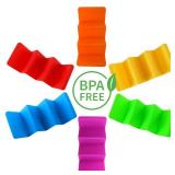 Aichoof Colorful Taco Holder Stands Set of 6 - Premium Large Tray Plates Holds Up to 3 or 2 Tacos Each, PP Health Material Very Hard and Sturdy, Dishwasher & Microwave Safe Aichoof Colorful Taco Holder Stands Set of 6 - Premium Large Tray Plates Holds Up to 3 or 2 Tacos Each, PP Health Material Very Hard and Sturdy, Dishwasher & Microwave Safe