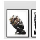 24\' x 30\' 1pc Cultural Framed Wall Posters - Threshold⢠24\' x 30\' 1pc Cultural Framed Wall Posters - Thresholdâ¢