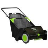 Earthwise 21 Push Lawn Sweeper 2.6 Bushel Collection Bag LSW70021 Earthwise 21 Push Lawn Sweeper 2.6 Bushel Collection Bag LSW70021