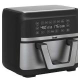 Bella Pro Series - 9-qt. Digital Air Fryer with Dual Flex Basket - Stainless Ste Bella Pro Series - 9-qt. Digital Air Fryer with Dual Flex Basket - Stainless Ste