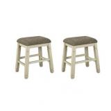 Signature Design by Ashley Bolanburg Farmhouse 24 Counter Height Upholstered Barstool Set of 2 Signature Design by Ashley Bolanburg Farmhouse 24 Counter Height Upholstered Barstool Set of 2