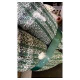 Green Holiday Decorative Pillows Set of 2 *has a couple holes with fluff coming out* Green Holiday Decorative Pillows Set of 2 *has a couple holes with fluff coming out*