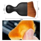 Blilo Car Interior Detailing Brush, Auto Soft Hair Cleaning Brushes, Curved Dirt Dust Collectors, Removal Tool for Dashboard Air Conditioner Vents Leather, Scratch Free (Dark Brown/10PCS) Blilo Car Interior Detailing Brush, Auto Soft Hair Cleaning Brushes, Curved Dirt Dust Collectors, Removal Tool for Dashboard Air Conditioner Vents Leather, Scratch Free (Dark Brown/10PCS)