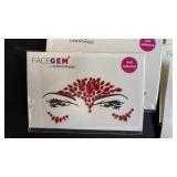 Face Gem Red Crystal Eye Decorations 20pk Face Gem Red Crystal Eye Decorations 20pk
