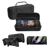 TGDPLUE 3-in-1 Protection Bundle for Rog Xbox Ally X 2025 - TPU Case with Kickstand & Carrying Pouch & 2x Tempered Glass, Compatible with Xbox Rog Ally X TGDPLUE 3-in-1 Protection Bundle for Rog Xbox Ally X 2025 - TPU Case with Kickstand & Carrying Pouch & 2x Tempered Glass, Compatible with Xbox Rog Ally X