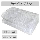 Fiberglass Mat, 4.4 Yards X 41\' Wide Fiberglass Chopped Strand Mat, Strong Repair Function- Suit for Surfaces and Reinforces Repairs Fiberglass Mat, 4.4 Yards X 41\' Wide Fiberglass Chopped Strand Mat, Strong Repair Function- Suit for Surfaces and Reinforces Repairs