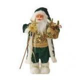 Santa Claus decoration for Christmas with green cloak Santa Claus decoration for Christmas with green cloak