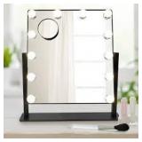Hollywood vanity mirror with adjustable bracket and direction Hollywood vanity mirror with adjustable bracket and direction