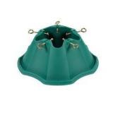 Green Christmas tree stand Green Christmas tree stand