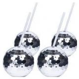 Disco sipper cups 4 count 20 oz Disco sipper cups 4 count 20 oz