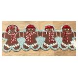 Gingerbread Men Holiday Floor Mat Gingerbread Men Holiday Floor Mat