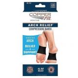 APPEARS NEW - Copper Fit Arch Relief Compression Band - Black (1 Arch Band Included) APPEARS NEW - Copper Fit Arch Relief Compression Band - Black (1 Arch Band Included)