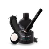 FACTORY SEALED - THICK FIBER Root Touch Up Powder - Water & Sweat Resistant Hair Loss Concealer Set for Thinning Hair Women, Includes Brush (Black) FACTORY SEALED - THICK FIBER Root Touch Up Powder - Water & Sweat Resistant Hair Loss Concealer Set for Thinning Hair Women, Includes Brush (Black)
