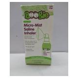 FACTORY SEALED - Boogie Micro-Mist Saline Inhaler, Baby Nose Congestion Relief, Nasal Spray for Kids, Pediatrician Recommended, HSA/FSA Eligible, Unscented, 1.7 oz (Pack of 1) exp 8/25 FACTORY SEALED - Boogie Micro-Mist Saline Inhaler, Baby Nose Congestion Relief, Nasal Spray for Kids, Pediatrician Recommended, HSA/FSA Eligible, Unscented, 1.7 oz (Pack of 1) exp 8/25
