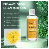 APPEARS NEW - Mini Pre Wax Spray and After Wax Spray, Triple-bottle Set After Wax Care with Pre Wax Cleanser, Wax Remover Oil and Skin Soother Organic Aloe Vera Gel for Sensitive Skin. Exp 2/2028 APPEARS NEW - Mini Pre Wax Spray and After Wax Spray, Triple-bottle Set After Wax Care with Pre Wax Cleanser, Wax Remover Oil and Skin Soother Organic Aloe Vera Gel for Sensitive Skin. Exp 2/2028